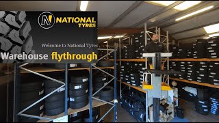 National Tyres warehouse flythrough [upl. by Mor402]