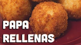 How To Make Cuban Papas Rellenas  mitú [upl. by Duwad49]