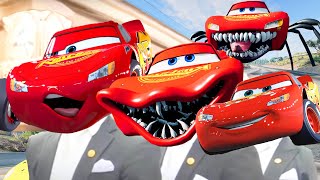 Lightning McQueen VS Lightning McQueen Eater  Coffin Dance Song Cover [upl. by Gerik366]