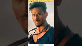 Tiger Shroff Baaghi4 Announcement Review 🤯shortsshortsfeedshortvideo [upl. by Ynetruoc616]