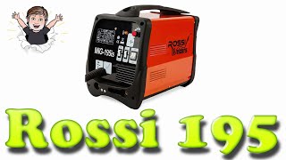 The Rossi 195 Mig Welder Review By Gym [upl. by Accemahs]