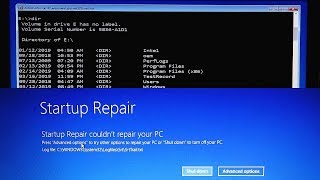 How to Recover Windows Registry Fix Windows 10 Startup Blue Screen error [upl. by Nomannic]