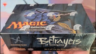 Betrayers of Kamigawa Booster Box Opening [upl. by Deidre632]