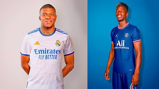 AS TRANSFERÊNCIAS DA TEMPORADA 202122 MBAPPÉ POGBA ZIDANE [upl. by Nuhsyar222]