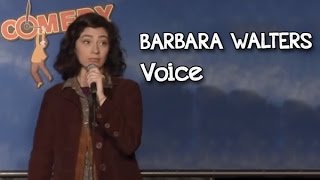 Barbara Walters Voice  Melissa Villasenor Comedy Time [upl. by Oeniri]