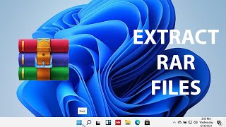 Windows 11 How To Open RAR Files [upl. by Atram]