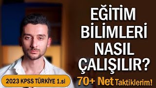 Eğitim Bilimlerinde 43 Netten 725 Nete Nasıl Çıktım Hoca ve Kaynak Önerisi Stratejilerim [upl. by Greenquist234]