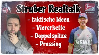 1FC Köln Realtalk zu Gerhard Struber Viererkette und Doppelspitze Das sind Struber Ideen [upl. by Nalliuq]