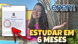 COMO ESTUDAR PARA O ENEM 2024 EM 6 MESES l Estratégia de Estudo de 6 meses para o Enem [upl. by Oludoet]