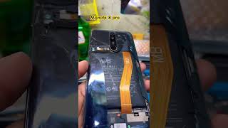 Mi note 8 pro battery amp back panel change 😳😳 [upl. by Dhiman]