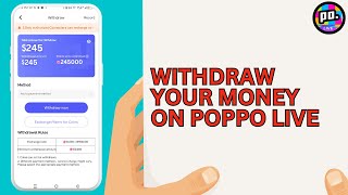 How to Withdraw Money From Poppo Live [upl. by Heinrich880]