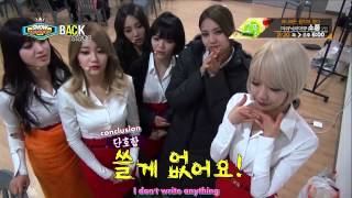 Eng Sub 140215 AOA  MBC Show Champion Backstage [upl. by Haymo]