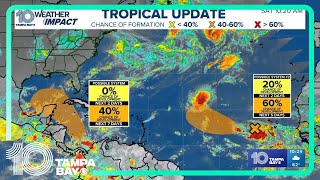 Tracking the Tropics Forecasters watching multiple disturbances in the Atlantic postHelene [upl. by Anthiathia]