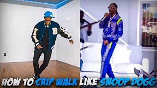 How to Crip Walk like Snoop Dogg at SUPERBOWL 2022 [upl. by Rozanne774]