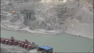 Work at Diamer Bhasha Dam Pakistan  Latest News of Bhasha Dam Project [upl. by Enelloc810]