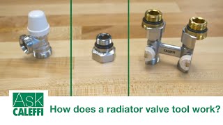 How does a radiator valve tool work [upl. by Hekker418]