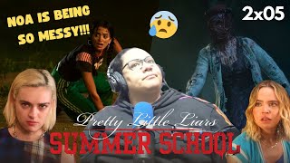 Pretty Little Liars Summer School 2x05 REACTION amp REVIEW quotFriday the 13thquot S02E05 I JuliDG [upl. by Amber]