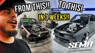 Building An LTO E30 Into a SEMA Show Car in 20 minutes [upl. by Margarida]