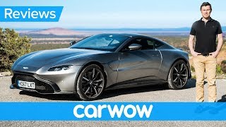 New Aston Martin Vantage 2018 review  see why it IS worth £120000 [upl. by Toby769]