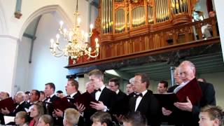 Mannenkoor Canticum tijdens concert Ebenhaezerschool sGravenzande [upl. by Varrian]