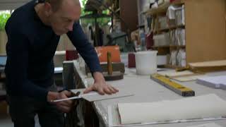 Bookbinding documentary Loogmans bookbindery Amsterdam our book binding history [upl. by Pius]