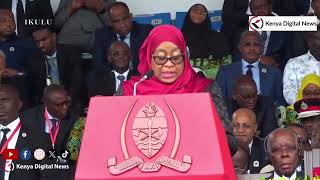 President Suluhus speech during 60th anniversary of the Union of Tanzania amp Zanzibar [upl. by Purpura382]