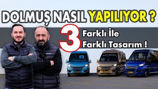 Dolmuş Nasıl Yapılıyor   3 Farklı İle 3 Farklı Tasarım  Iveco Daily HiMatic Otomatik Şanzıman [upl. by Grassi113]