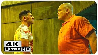 DAREDEVIL 2x09 quotPunisher vs Kingpin Fightquot Clip 4KULTRA HD Jon Bernthal Vincent DOnofrio [upl. by Sothena770]