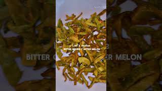 Quick receipe of bitter gourd kareela✨ viralvideo recipe explore kareela bittergourd fyp [upl. by Oht975]