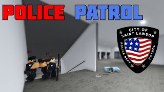 POLICE RIDEALONG ROLEPLAY  Lawcountry Roblox [upl. by Wildermuth207]