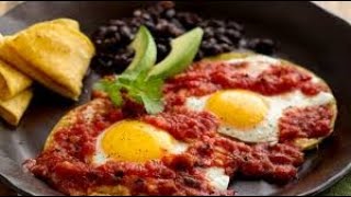 ¡Deliciosos Huevos Rancheros Mexicanos [upl. by Burnaby]