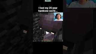 I Lost My 25 Year Minecraft Hardcore World [upl. by Ferrel]