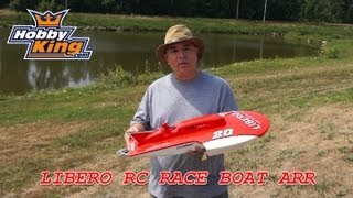 Libero RC Racing Boat ARR [upl. by Ahsekar]