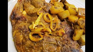 Perfectly Juicy OvenCooked Pork Shoulder Steaks [upl. by Kaleena]