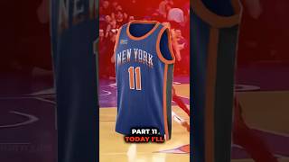 I redesigned the New York Knicks City Edition jersey… 👀🔥 nba shorts [upl. by Sartin]