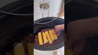 Cheesy Crockpot Manicotti [upl. by Myron]