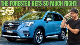 The best alternative to a RAV4 2023 Subaru Forester review [upl. by Henryson]