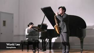 Henri Tomasi Saxophone ConcertoFinal [upl. by Kimon]