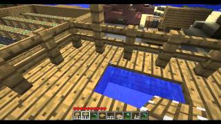 Minecraft Pistons spiraler Aufzug [upl. by Nylloh]