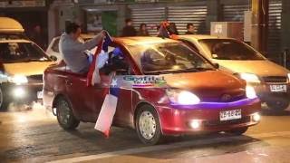 Celebraciones en Temuco Copa América Centenario 2016 Chile Campeón [upl. by Rodman399]