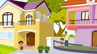 Our Neighbourhood  Environmental Studies For Kids  Vid 6 [upl. by Enirahtak]