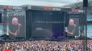 Daryl Braithwaite  Horses Sydney 160220 Fire Fight Australia concert firefightaustralia [upl. by Lyrradal]