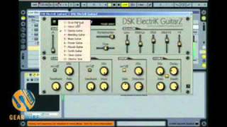 DSK ElectriK GuitarZ Freeware Demo [upl. by Aynekat]