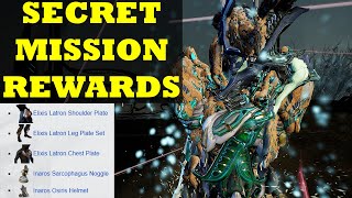 Warframe Baro KiTeer Secret Mission With Inaros Prime Unlock Cosmetics [upl. by Taro]