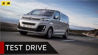 Citroen SpaceTourer  Test drive AMboxing ENGLISH SUB [upl. by Nauqat345]