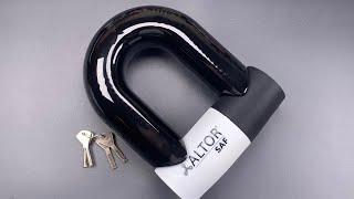 1088 MASSIVE Altor SAF quotStrong as F” Bike ULock Picked [upl. by Filip]