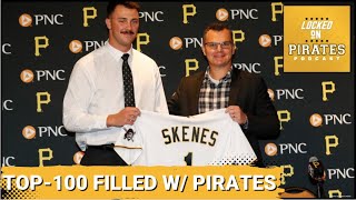 Pittsburgh Pirates well represented in MLB Pipeline top100 [upl. by Kape]