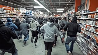 It Begins… Starving Migrants Raid NYC Supermarket [upl. by Rossi]