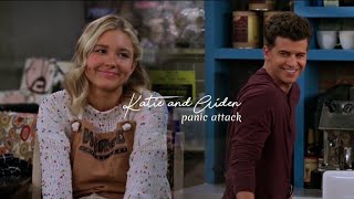 Katie and Aiden Aiden helps Katie control her panic attack  AleatoriaEditxx [upl. by Schluter]