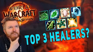 MY TOP 3 HEALERS The War Within  Choosing Healer Main Part 1 [upl. by Thisbee]